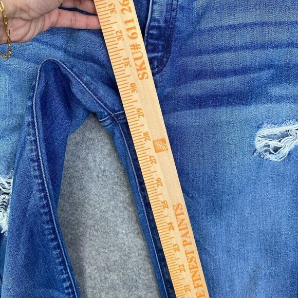 KanCan Distressed Blue Jeans - Picture 5 of 11